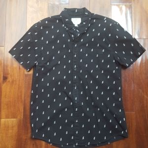 Men's American Eagle Lightning Bolt Button Up